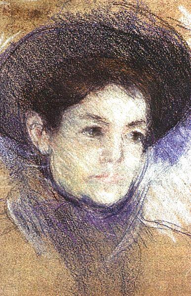 Mary Cassatt Portrait of a Woman  gg France oil painting art